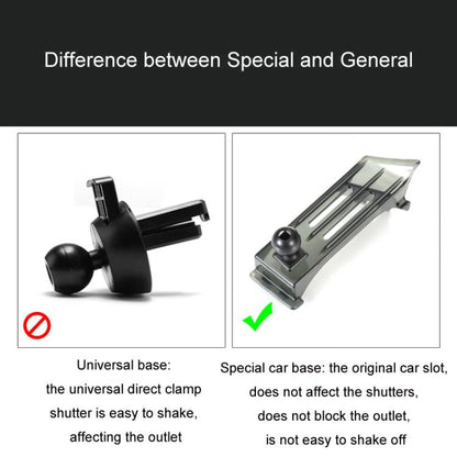 For Buick Left Driving Car Special Mobile Phone Navigation Bracket Base