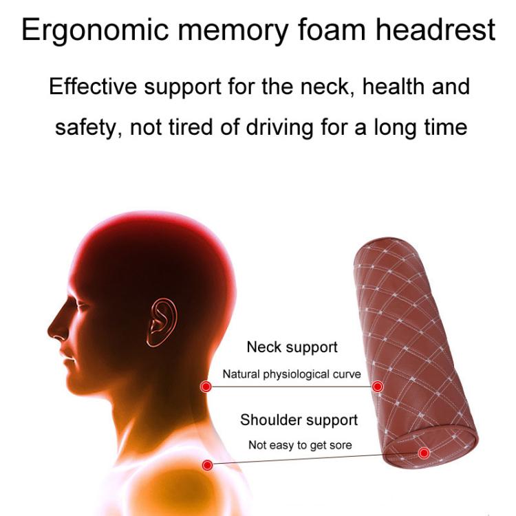 Cylinder Model Car Headrest Neck And Waist Protection Cushion