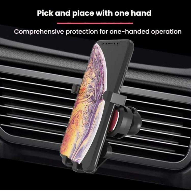 Car Air Conditioning Outlet Aromatherapy Gravity Mobile Phone Holder