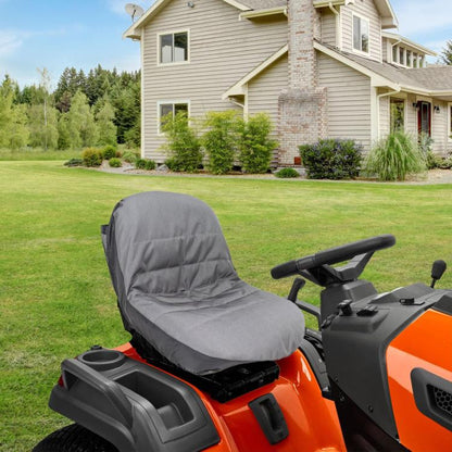 Tractor Lawn Mower Oxford Cloth Seat Cover, Gray