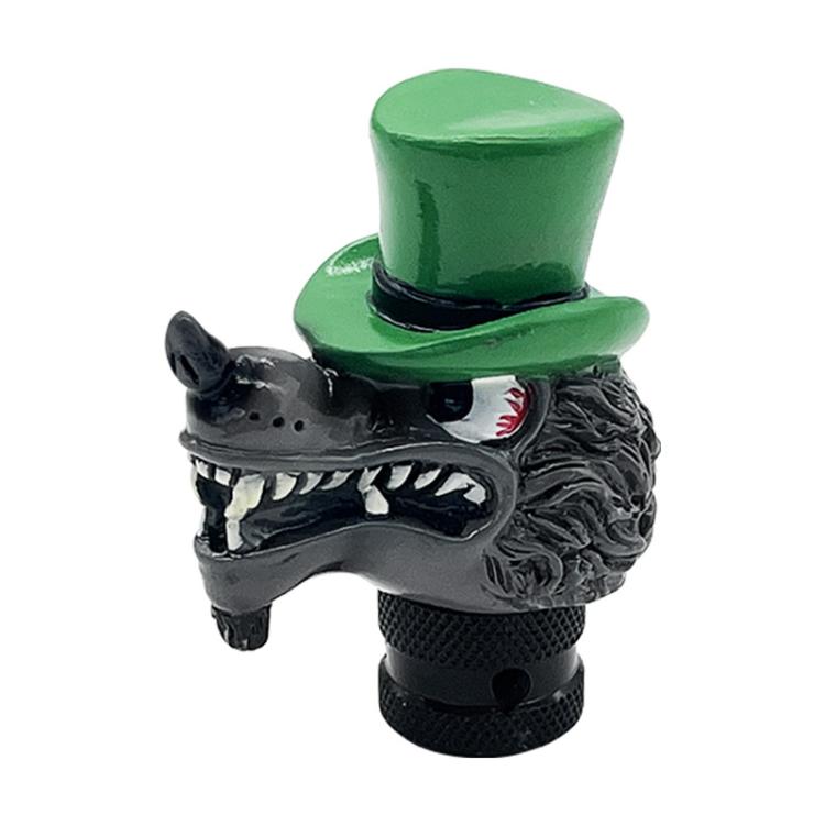 Wolf Head Detachable Car Manual Gear Lever Modification