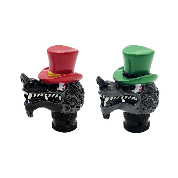Wolf Head Detachable Car Manual Gear Lever Modification