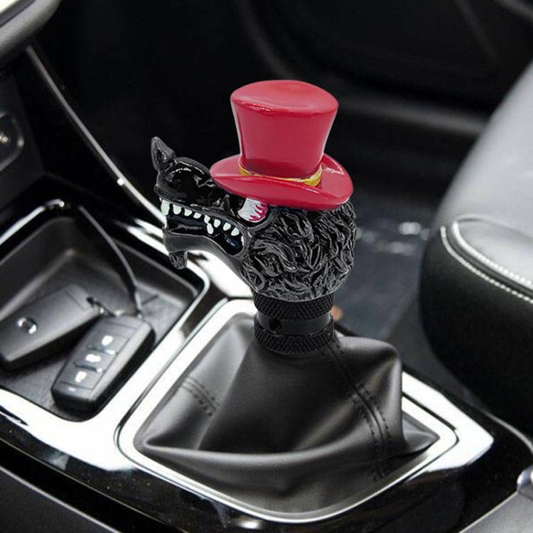 Wolf Head Detachable Car Manual Gear Lever Modification