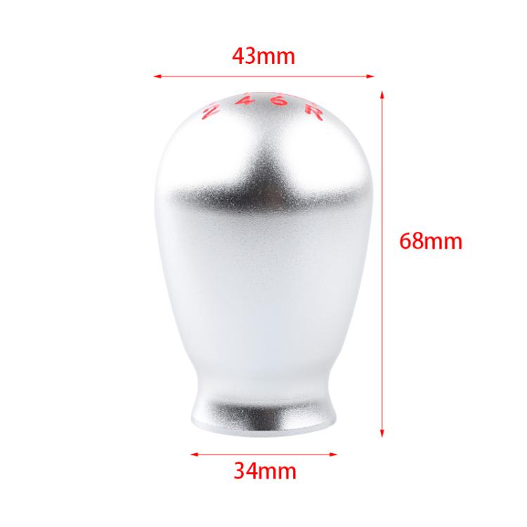 Universal Manual/Automatic Gear Knob For Car Modification, 5-speed, 6-speed, No Gear