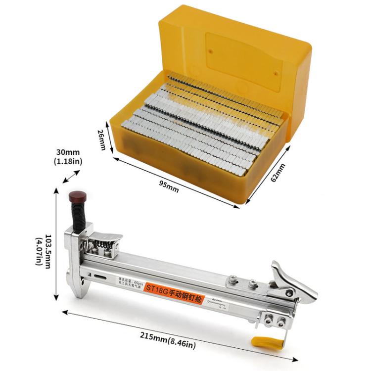 Manual Wire Trough Steel Nail Cement Nail Tool