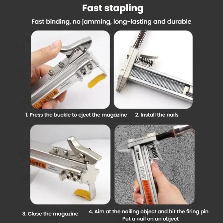 Manual Wire Trough Steel Nail Cement Nail Tool