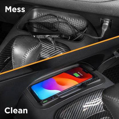 For Toyota Corolla 2020-2024 Low Profile Car Wireless Charger, Left-Hand Drive