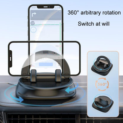 Car Center Console Fixed Navigation Phone Holder Installation-Free Snap-On Phone Support Bracket, Z12