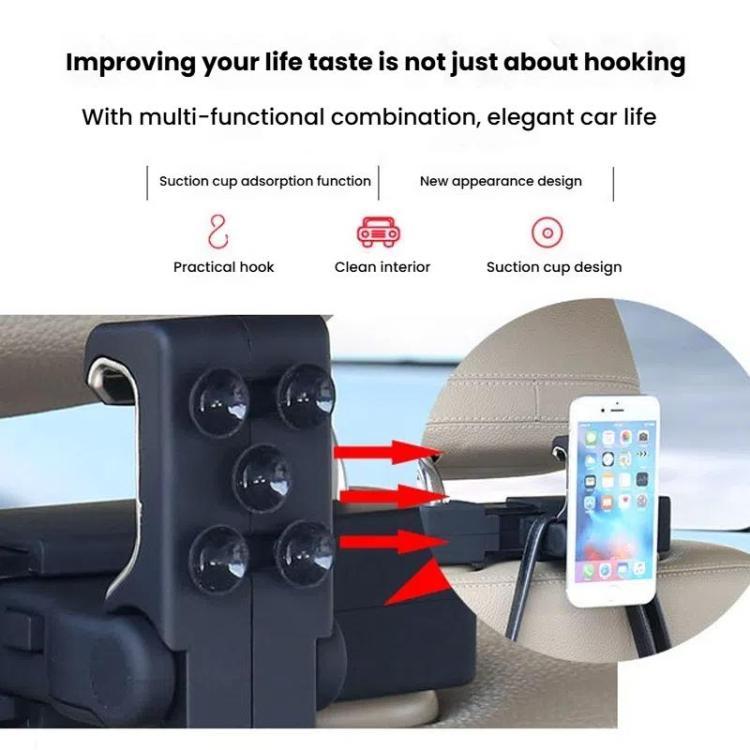 Car Hook Car Seatback Hanging Hook Auto Clothes Bag Hanger