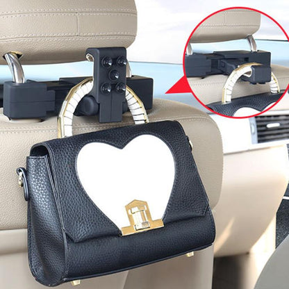 Car Hook Car Seatback Hanging Hook Auto Clothes Bag Hanger