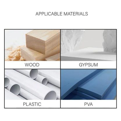 Woodworking Multi-Function Adjustable Hole Opener Gypsum Board Plastic Hole Punching Tool