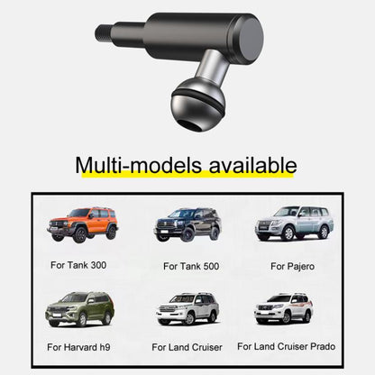 For Tank 300 / Tank 500 / Pajero / Land Cruiser / Land Cruiser Prado A-Pillar Handle Fixed Cell Phone Holder