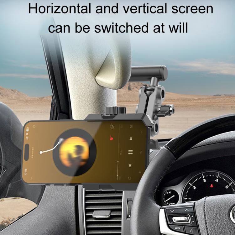 For Tank 300 / Tank 500 / Pajero / Land Cruiser / Land Cruiser Prado A-Pillar Handle Fixed Cell Phone Holder