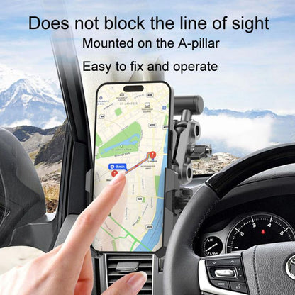 For Tank 300 / Tank 500 / Pajero / Land Cruiser / Land Cruiser Prado A-Pillar Handle Fixed Cell Phone Holder