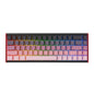 Ajazz ALUX68 MAX RGB Single Wired DIY Magnetic Shaft Mechanical Keyboard, White, Gradient Pink, Day Night, Snow Bottel