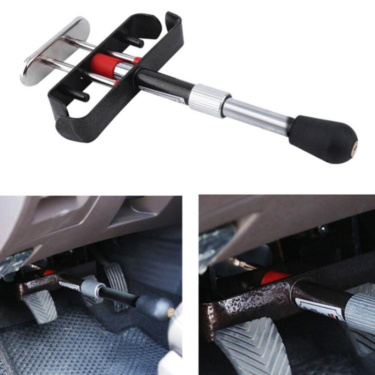 Car Interior Anti-Theft Anti-Pick And Anti-Violence Brake Lock Foot Pedal Locker Clutch Latch