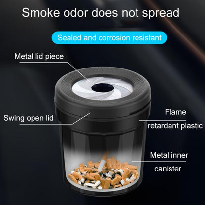 A636 Screw Cap Opening And Closing Ashtray Car Home Use Desktop Ashes Holder