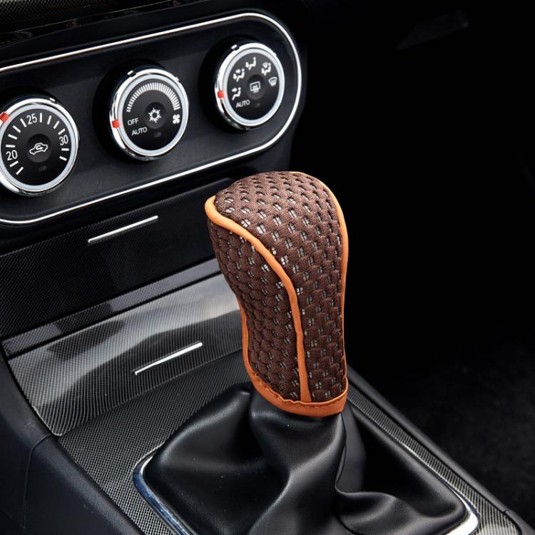Universal Car Gearshift Cover Interior Accessories, T-type Black Red, T-type Black, T-type Coffee, T-type Gray, T-type Beige, T-type Beige Brown, Manual Transmission Brown, Manual Transmission Black Red, Manual Transmission Black�����������������������...
