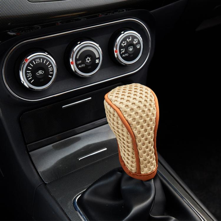 Universal Car Gearshift Cover Interior Accessories, T-type Black Red, T-type Black, T-type Coffee, T-type Gray, T-type Beige, T-type Beige Brown, Manual Transmission Brown, Manual Transmission Black Red, Manual Transmission Black�����������������������...