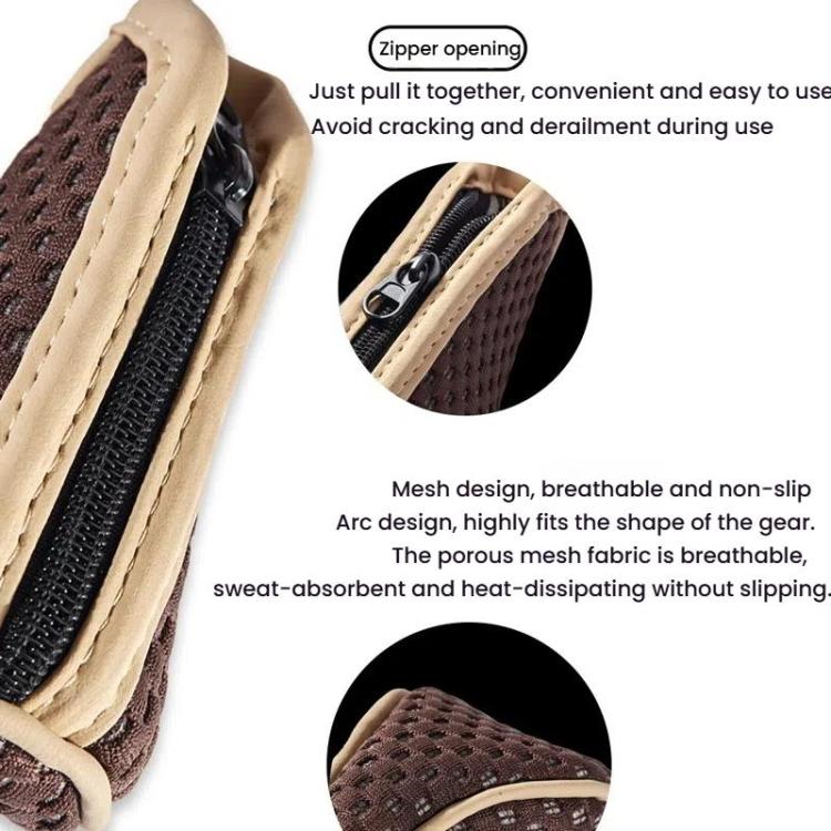 Universal Car Gearshift Cover Interior Accessories, T-type Black Red, T-type Black, T-type Coffee, T-type Gray, T-type Beige, T-type Beige Brown, Manual Transmission Brown, Manual Transmission Black Red, Manual Transmission Black�����������������������...