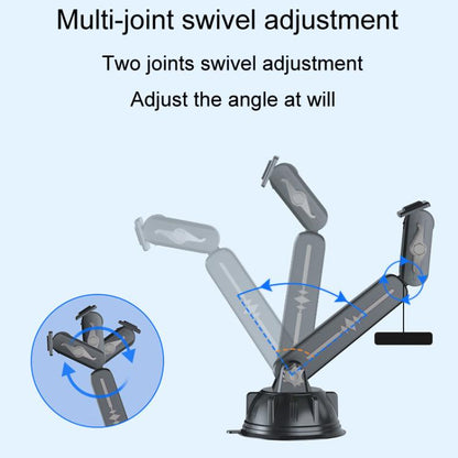 Car Multifunctional Water Cup Holder Auto Large Suction Cup Mounted Drink Rack, Long Rod Gray, Long Rod Green, Short Rod Gray, Short Rod Green