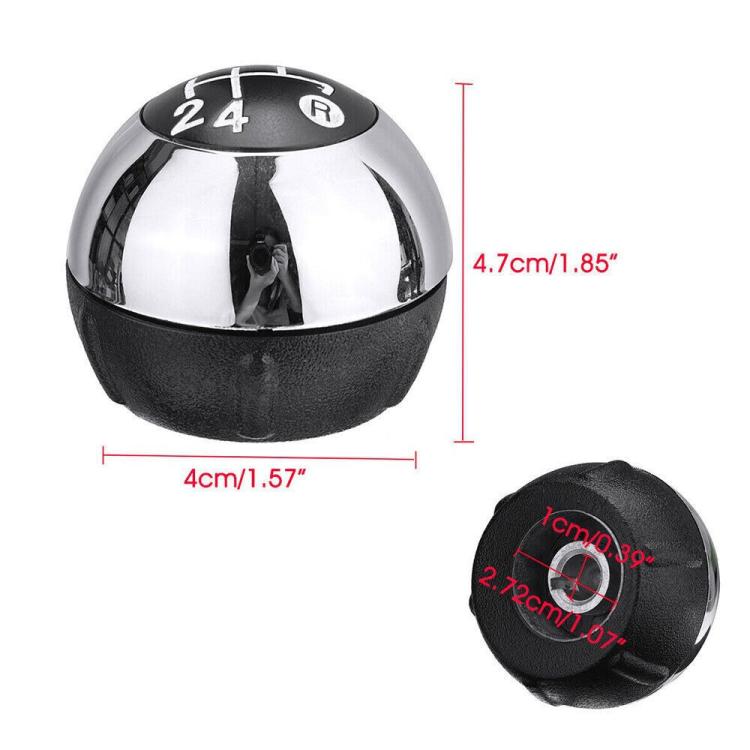 5534404 For Fiat 500 2012-2018 5-speed Manual Gearshift Lever Shift Knob