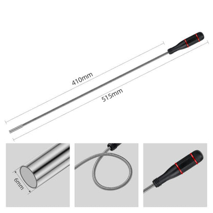 515mm Bendable Magnetic Picker Strong Magnetic Auto Repair Screw Suction Rod, 515mm