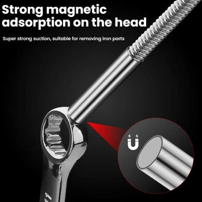 515mm Bendable Magnetic Picker Strong Magnetic Auto Repair Screw Suction Rod, 515mm