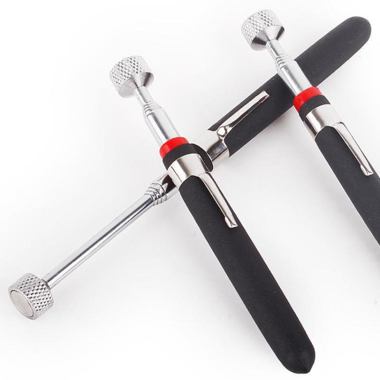 620mm Telescopic And Extended Magnetic Pickup Auto Repair Magnet Rod, 620mm