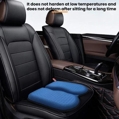 Car Honeycomb Gel Seat Cushion Breathable Ice Silk Cushion, 45x42x3.5cm