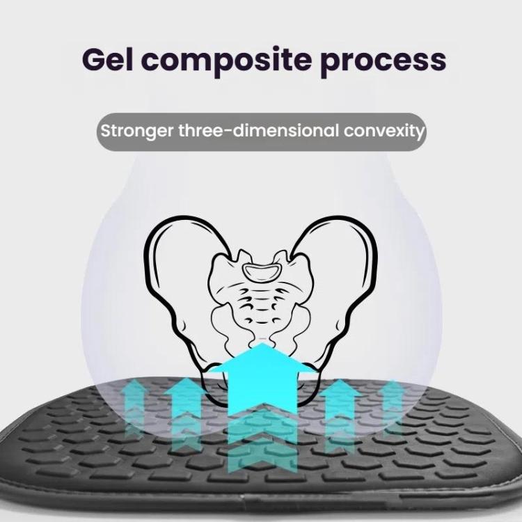 Car Office Gel Cooling Breathable Chair Cushions, 37.5x38x1cm