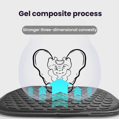 Car Office Gel Cooling Breathable Chair Cushions, 37.5x38x1cm