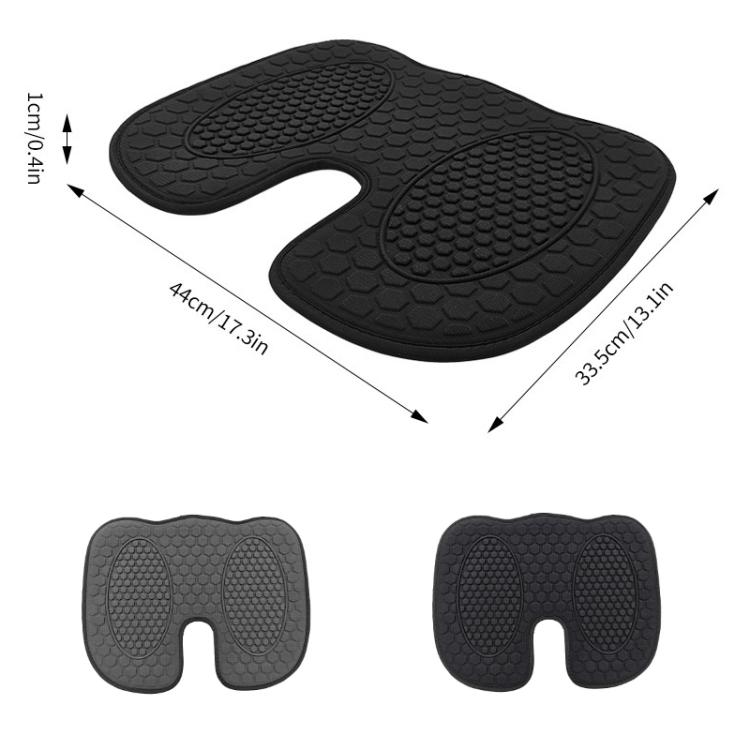 Car Gel Cooling Breathable Chair Cushion, 33.5x44x1cm