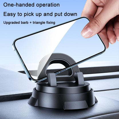 Car Navigation Stand Car Phone Holder 360 Rotating Powerful Adsorption Dashboard Multifunctional Phone Holder