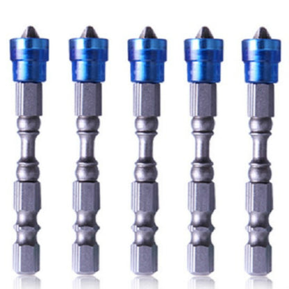 5 PCS  65mm Magnetic Coil Alloy Steel Cross Bit Single Head Electric Drill Electric Screwdriver Head