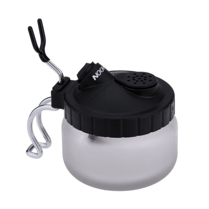 Multi-function Airbrush Cleaning Pot Model Air Pump Spray Paint Coloring Tool Waste Collection Bottle Pen Holder