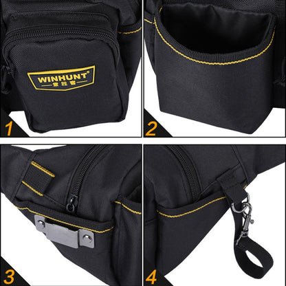WINHUNT A Type Multi-function Canvas Electrical Hardware Tool Bag Repair Pocket, WH025 A Type