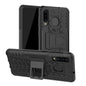 Tire Texture TPU+PC Shockproof Phone Case for Galaxy A50 / A20 / A30, with Holder, For Galaxy A50