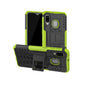 Tire Texture TPU+PC Shockproof Case for Galaxy A20e / A10e, with Holder, For Galaxy A20e