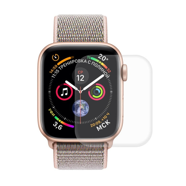 ENKAY Hat-Prince 2 in 1 TPU Semi-clad Case + 3D Full Screen PET Curved Heat Bending Film for Apple Watch Series 6 / 5 / 4 / SE 3 / SE 2 / SE 1 44mm