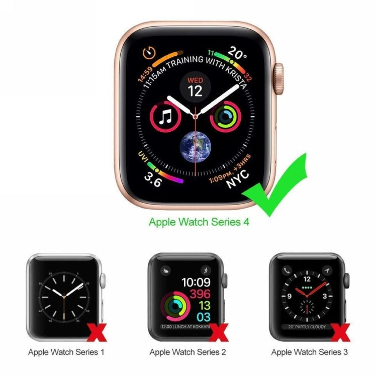 ENKAY Hat-Prince 2 in 1 TPU Semi-clad Case + 3D Full Screen PET Curved Heat Bending Film for Apple Watch Series 6 / 5 / 4 / SE 3 / SE 2 / SE 1 44mm