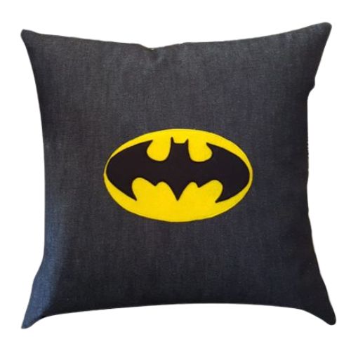 Handmade Batman Pillow for Kids rooms
