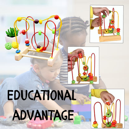 Beads Hand and eyes co-ordination for Toddlers - develop from young