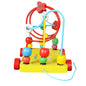 Beads Hand and eye co-ordination development -Wooden -  4 colors to choose from.