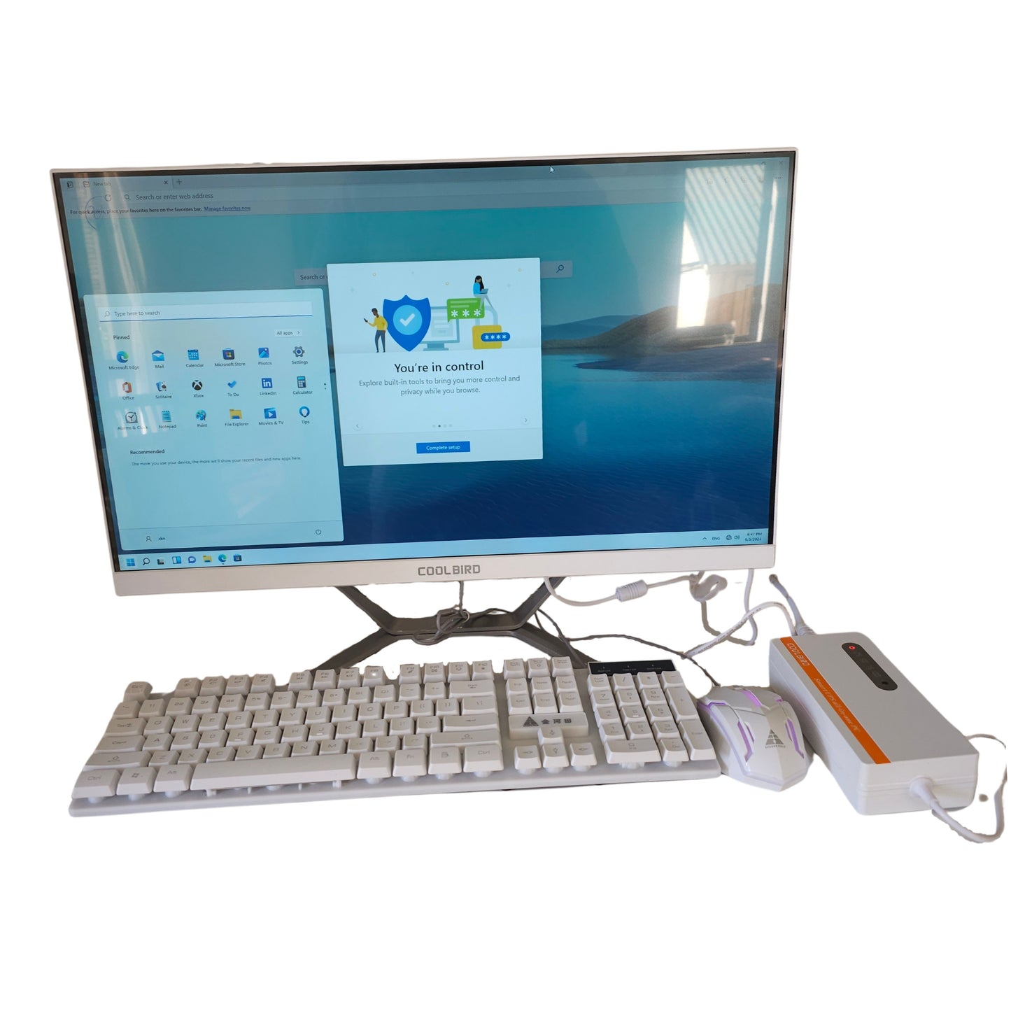 24inch - i5 -10th Gen - 16GB Ram - 512GB SSD - Smart UPS included