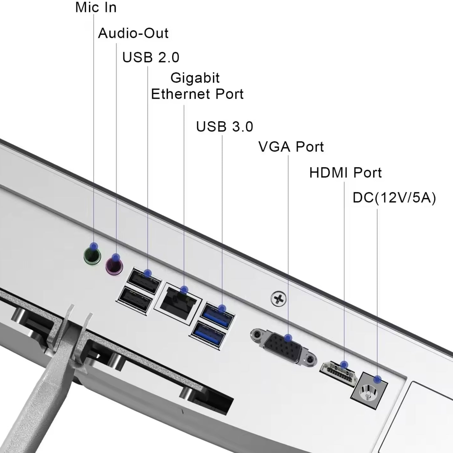 24inch - i5 -10th Gen - 16GB Ram - 512GB SSD - Smart UPS included