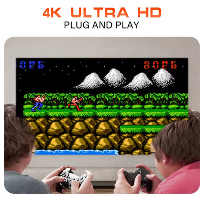 Gaming Projector with games and controls.