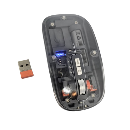 Wireless rechargeable silent mouse