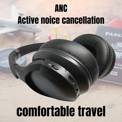 Travel Earphones with Active Noise Cancellation and BT
