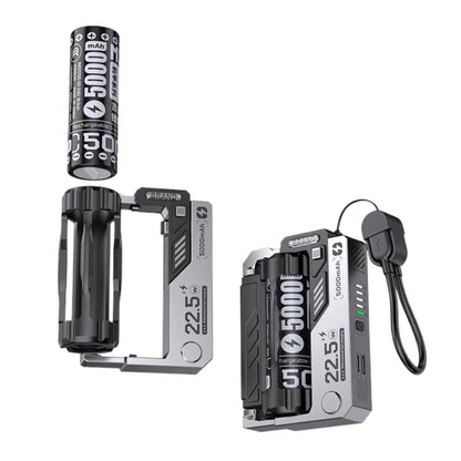 Powerbank - MXD1 Coolest Powerbank in the World. Replaceable Battery
